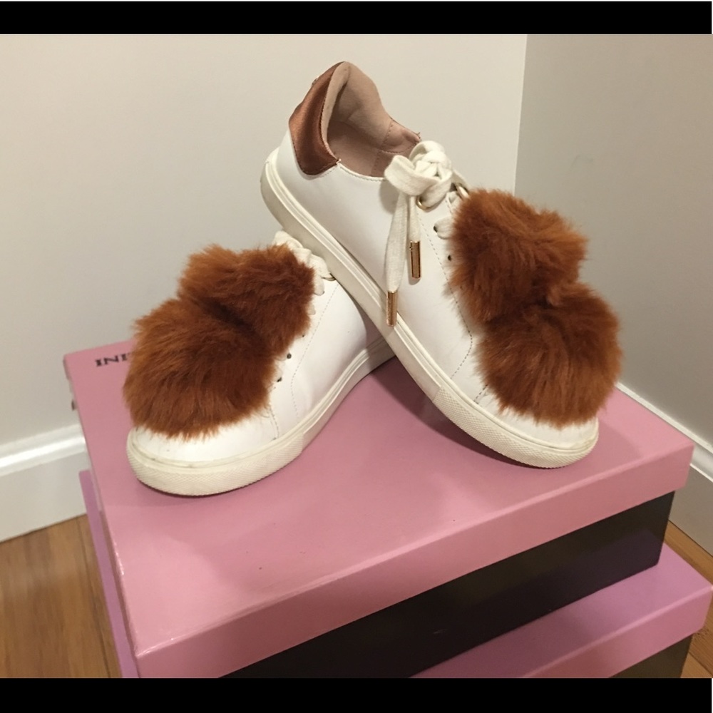 Topshop Pompom Sneaker